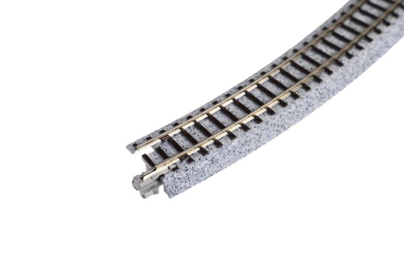 Kato N Scale Unitrack - 13 3/4" 348mm Radius Curved Track - 30 Degree - 4 Per Package KA-20-130 - Image 3